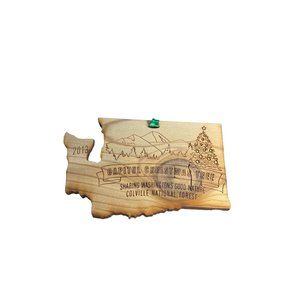 Capital Christmas Tree Ornament 2013 Colville Washington